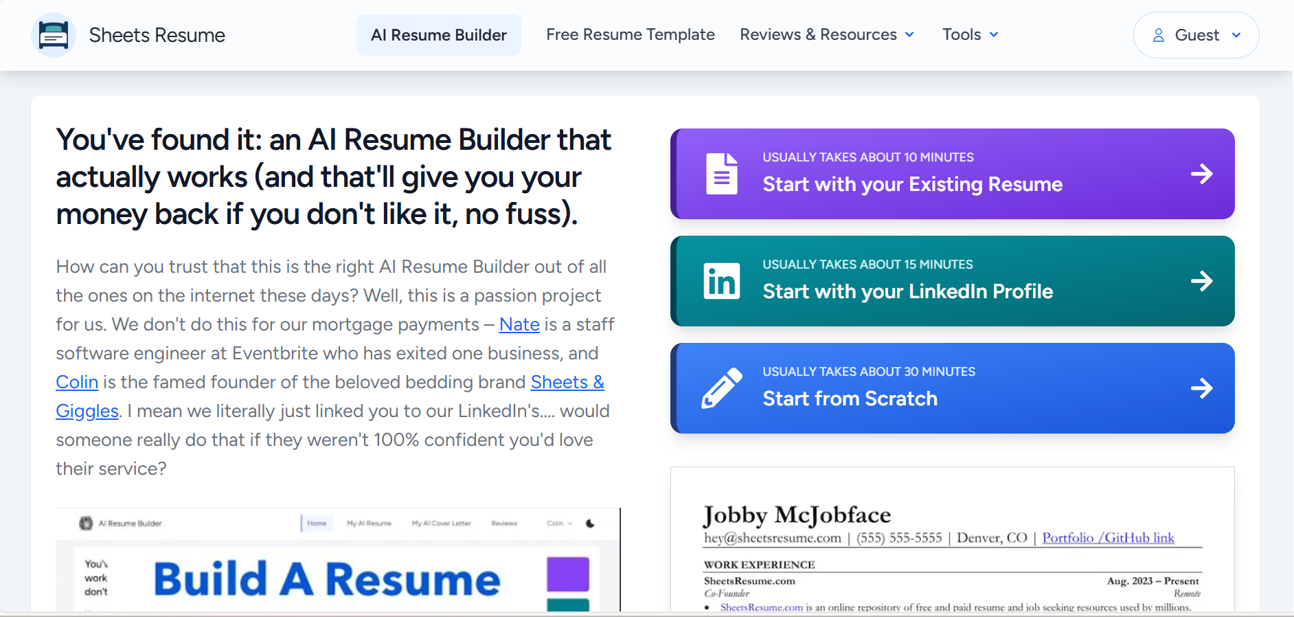 履歴書作成aiシート